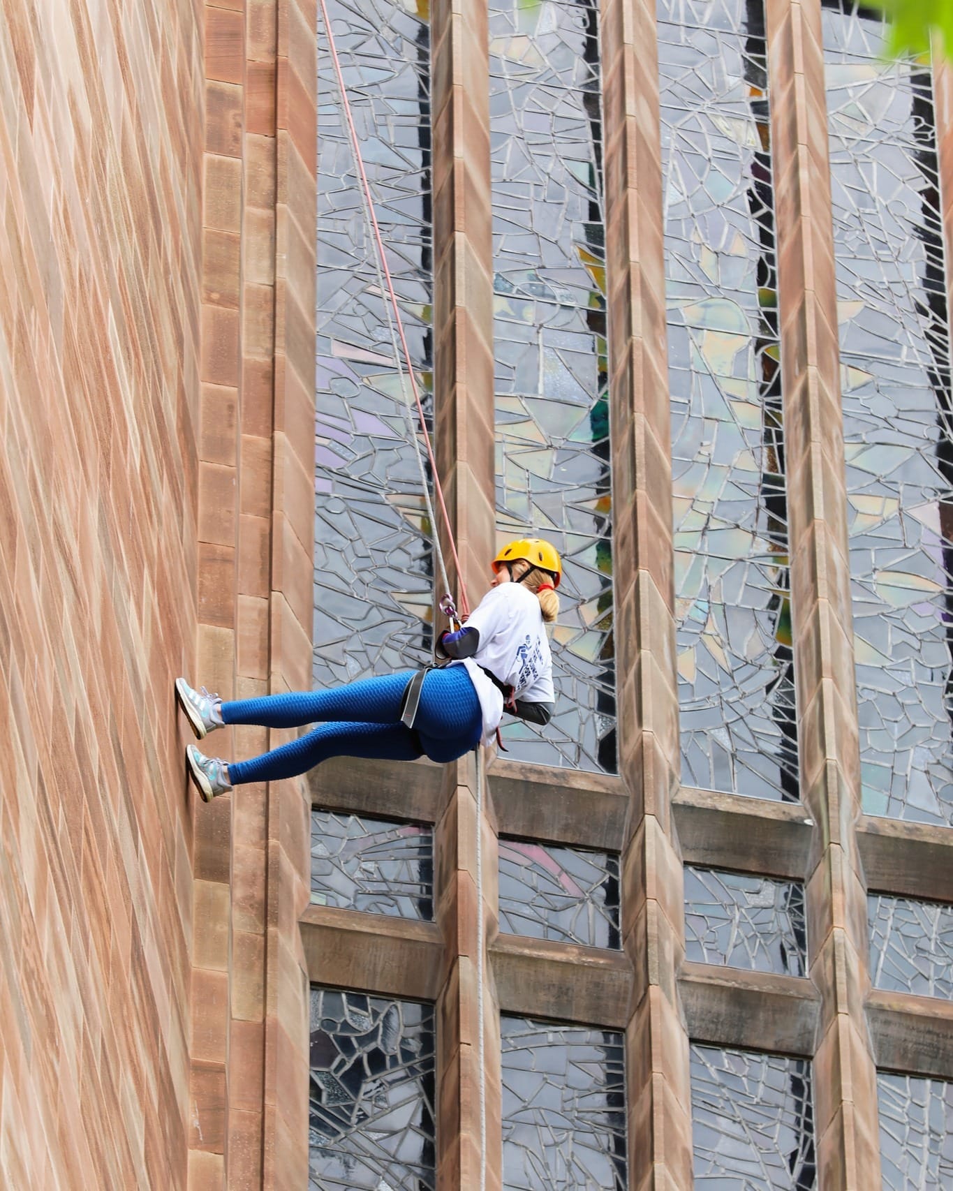 Coventry Rocks' Jess McLish tackles a charity abseil for Mind